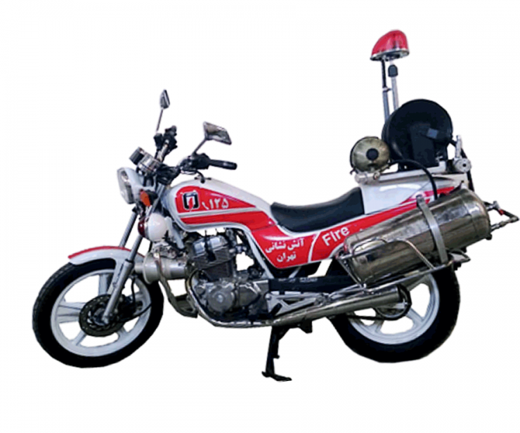 موتور سیکلت آتش نشانی  هوندا 250