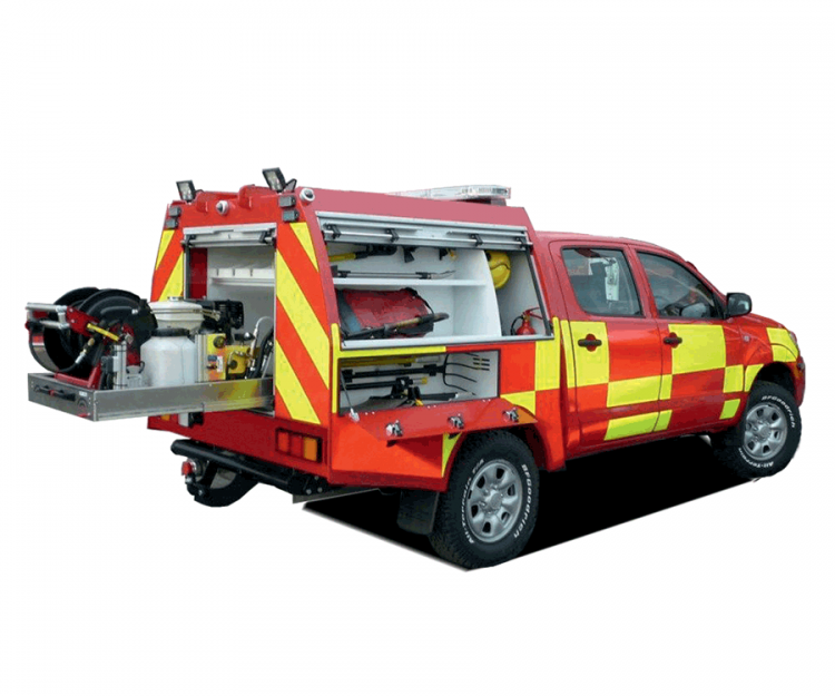 خودروی امداد و نجات پیشرو پیکاپ دو کابین