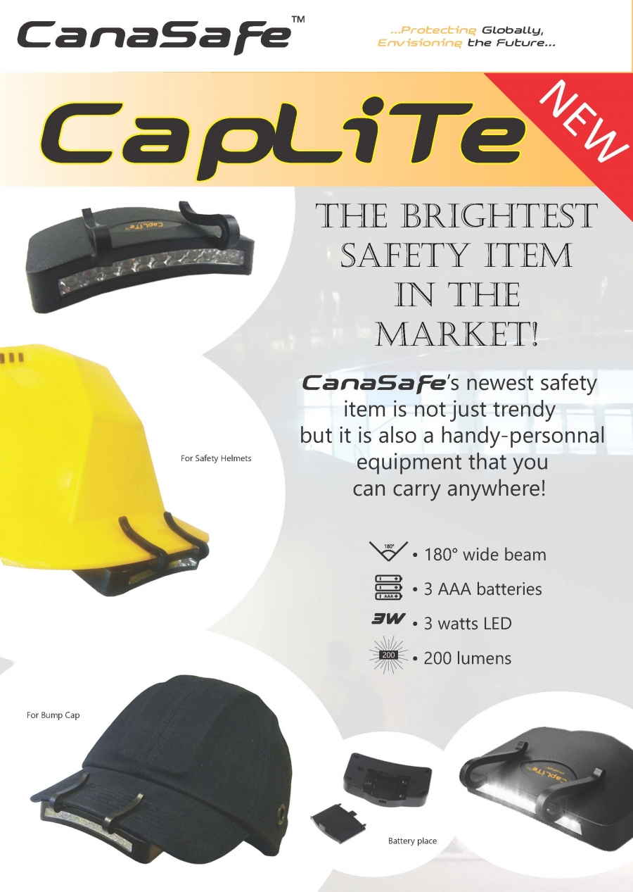 چراغ کلاه کاناسیف مدل Caplite