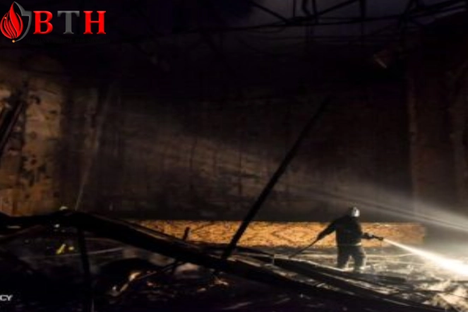 آتش سوزی سینما بهمن شیراز