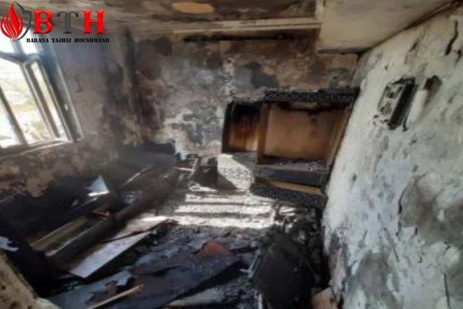 آتش سوزی شاد آباد