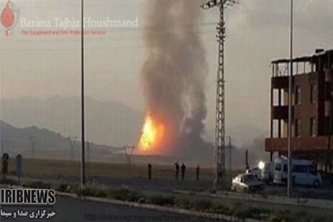 انفجار در خط لوله