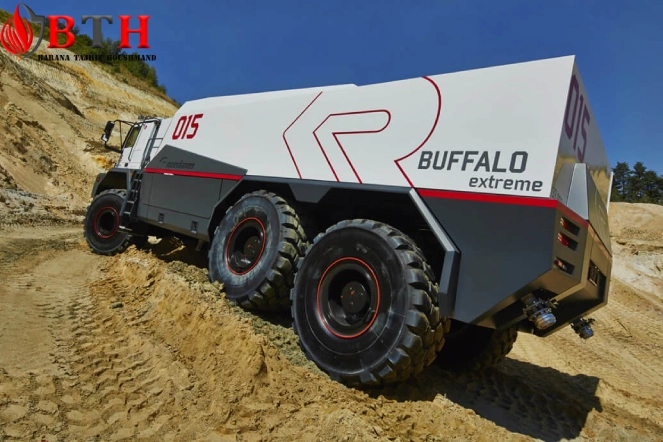 بزرگترین خودرو آتش نشانی