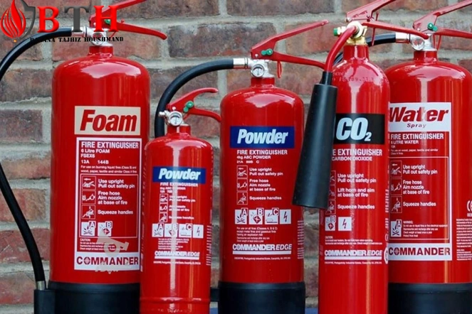 کپسول های آتش نشانی (Fire Extinguishers)